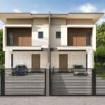 Double Storey Semi-Detached House at Telisai