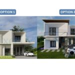 Double Storey Detached House at Jerudong Type 1