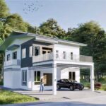 Double Storey Detached House at Kampung Gana, Liang Double Storey Detached House at Kampung Gana, Liang