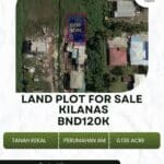 LAND FOR SALE IN KG KILANAS LAND FOR SALE IN KG KILANAS